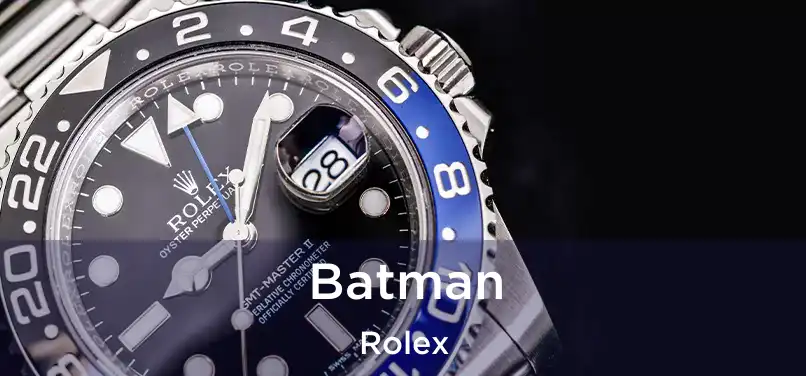  Batman Rolex